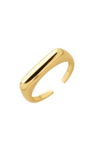 Anel regulável Banho de Ouro 18k