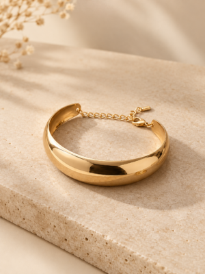 Bracelete Regulável Banho 18k