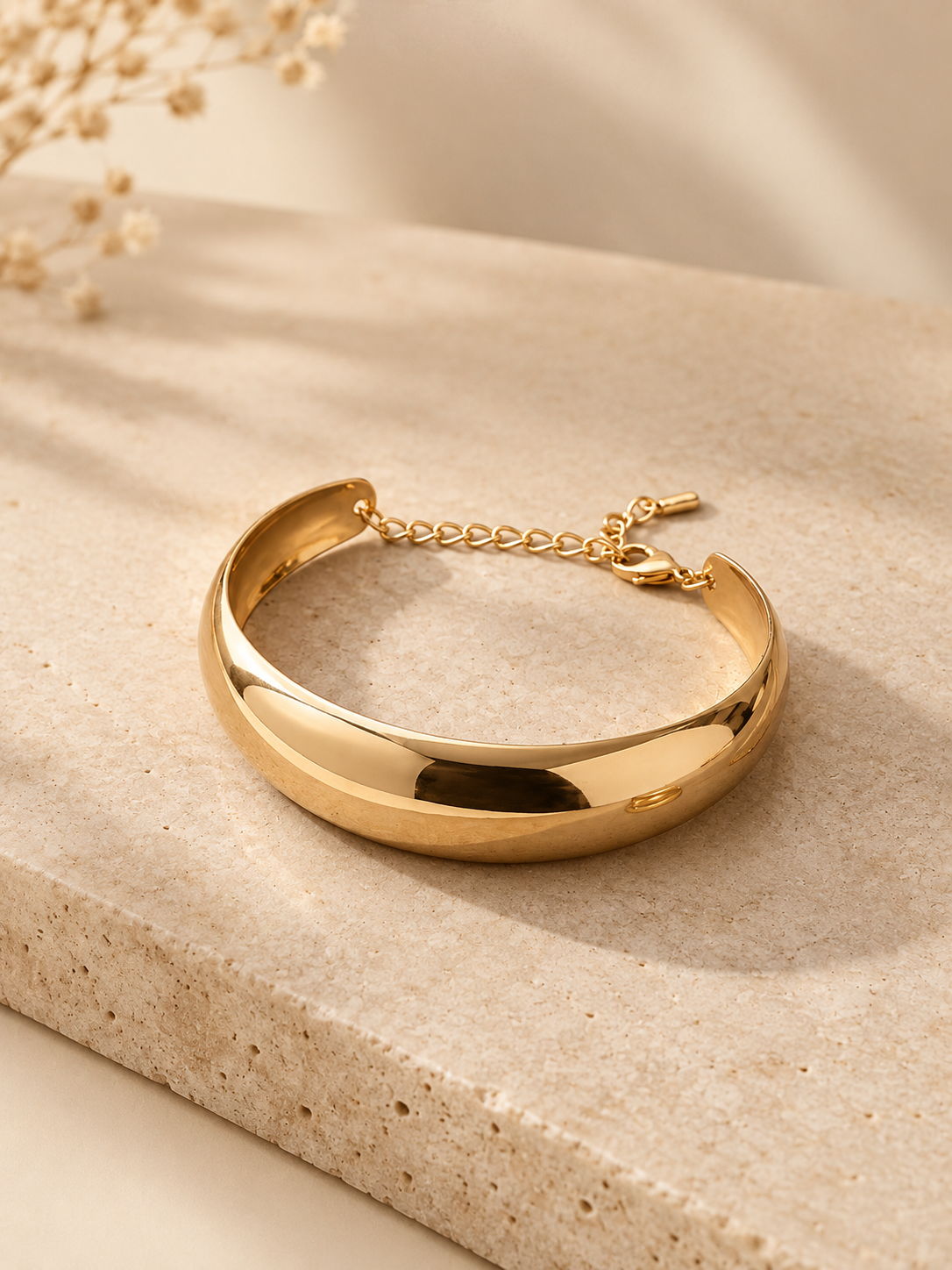 Bracelete Regulável Banho 18k